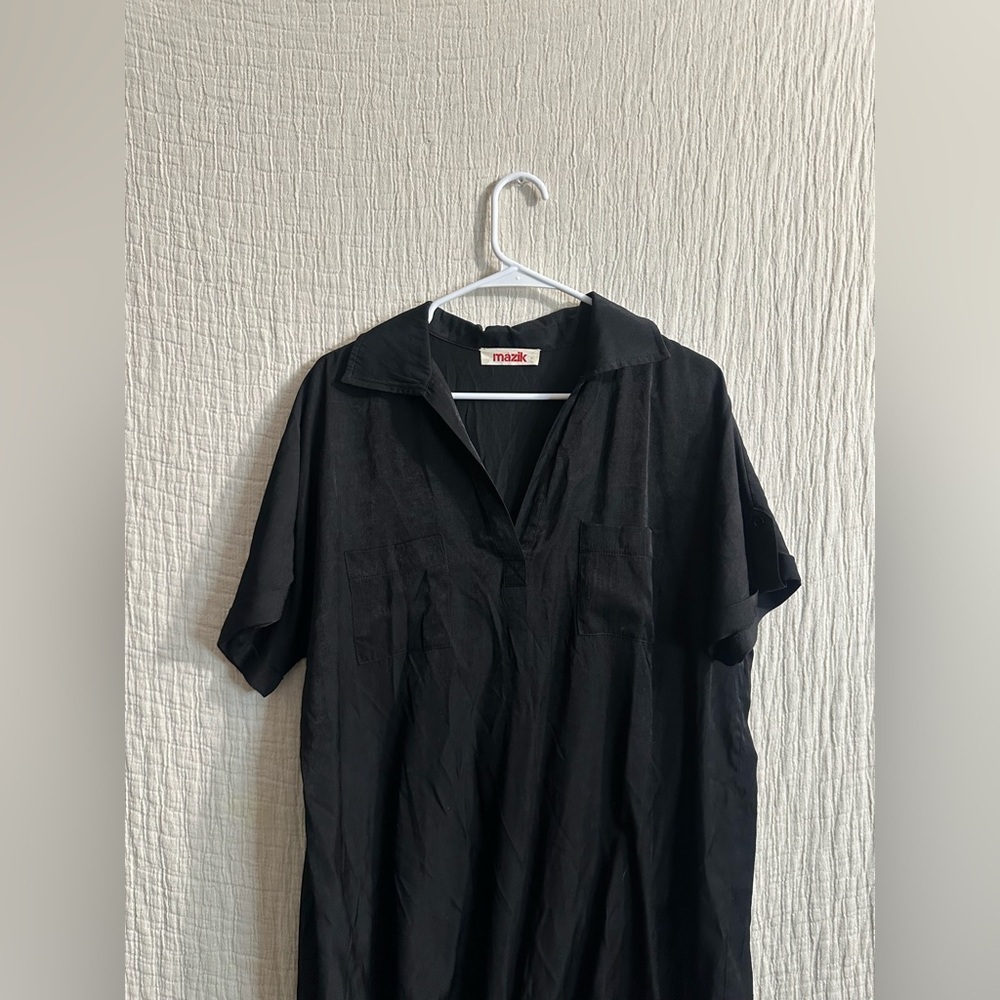 NWOT Black Mazik Perfect Summer and Travel Dress Sz M